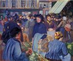 The market at Gisors 1899